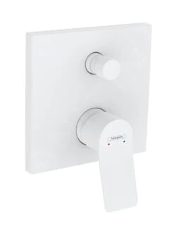 Hansgrohe Vivenis - Unterputz-Wannenarmatur, Für 2 Verbraucher, Weiß Matt 75416700