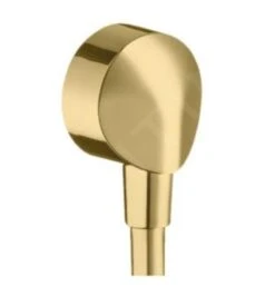 Hansgrohe Fixfit - Wandanschluss E Ohne Rückflussverhinderer, Gold Poliert 27454990