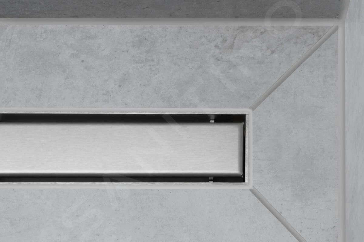 Hansgrohe RainDrain Match - Duschrinne 900 Mit Edelstahlrost, Mit Höhenverstellbarem Rahmen, Edelstahl Gebürstet 56040800 3 Hansgrohe RainDrain Match - Duschrinne 900 Mit Edelstahlrost, Mit Höhenverstellbarem Rahmen, Edelstahl Gebürstet 56040800 – Bild 3