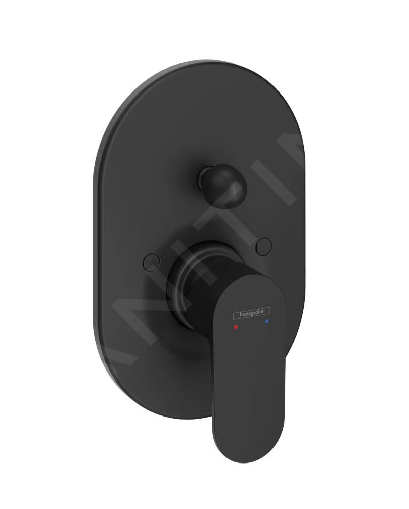 Hansgrohe Rebris S - Unterputz-Badewannenarmatur, Mit Körper, Schwarz Matt 72448670 1 Hansgrohe Rebris S - Unterputz-Badewannenarmatur, Mit Körper, Schwarz Matt 72448670