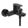 Hansgrohe Rebris S - Badewannenarmatur, 2 Durchflüsse, Schwarz Matt 72443670