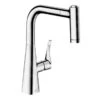 Hansgrohe M71 - Spültischarmatur Metris, Mit Ausziehbarer Brause, SBOX, EcoSmart, Verchromt 73823000