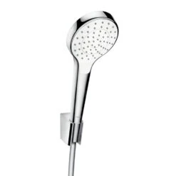 Hansgrohe Croma Select S - Duschkopf 1jet, Porter, Set 1,60 M, Weiß / Verchromt 26410400