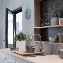 Hansgrohe Abwäschen - Granit-Einbauspülbecken S510-F450, Steingrau 43312290 6 Hansgrohe Abwäschen - Granit-Einbauspülbecken S510-F450, Steingrau 43312290 -Hansgrohe Verkaufsgeschäft ea1fe44f9d450f060e5a6233