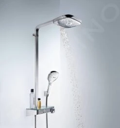 Hansgrohe Raindance Select E - Duschsäule Showerpipe 300 Mit Thermostatbatterie ShowerTablet Select, EcoSmart 9 L/min, 3 Strahlen, Verchromt 27127000 12 Hansgrohe Raindance Select E - Duschsäule Showerpipe 300 Mit Thermostatbatterie ShowerTablet Select, EcoSmart 9 L/min, 3 Strahlen, Verchromt 27127000 -Hansgrohe Verkaufsgeschäft ea3579b2985ead3b4b48feba