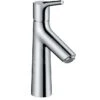 Hansgrohe Talis S - Waschtisch Einhebelmischer 100 CoolStart, Mit Ablaufgarnitur Mit Zugstangen, Verchromt 72022000