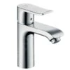 Hansgrohe Metris New - Waschtisch Einhebelmischer 110 CoolStart, Mit Ablaufgarnitur, Verchromt 31121000