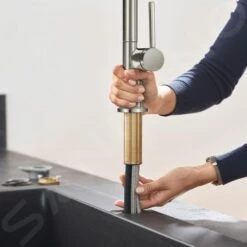 Hansgrohe M54 - Spültischarmatur Talis, Mit Ausziehbarer Brause, SBox, Edelstahl 72801800 12 Hansgrohe M54 - Spültischarmatur Talis, Mit Ausziehbarer Brause, SBox, Edelstahl 72801800 -Hansgrohe Verkaufsgeschäft ecb300390f7dfe98c33ae7d2