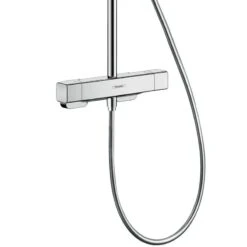 Hansgrohe Croma - Duschsäule Showerpipe Mit Thermostatbatterie, 1jet, EcoSmart, Weiß / Verchromt 27660000 -Hansgrohe Verkaufsgeschäft f53b7d3b0d68a9d0d1ae75a9
