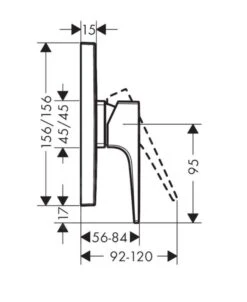Hansgrohe Metropol - Brause-Einhebelmischer - Unterputz, Verchromt 74565000 4 Hansgrohe Metropol - Brause-Einhebelmischer - Unterputz, Verchromt 74565000 -Hansgrohe Verkaufsgeschäft f6c70780e6e36d0f4cad826f