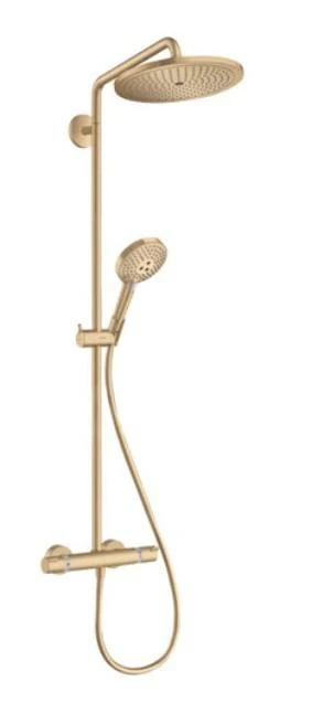 Hansgrohe Croma Select S - Duschsäule Showerpipe 280 Mit Thermostatbatterie, Bronze Gebürstet 26890140 1 Hansgrohe Croma Select S - Duschsäule Showerpipe 280 Mit Thermostatbatterie, Bronze Gebürstet 26890140