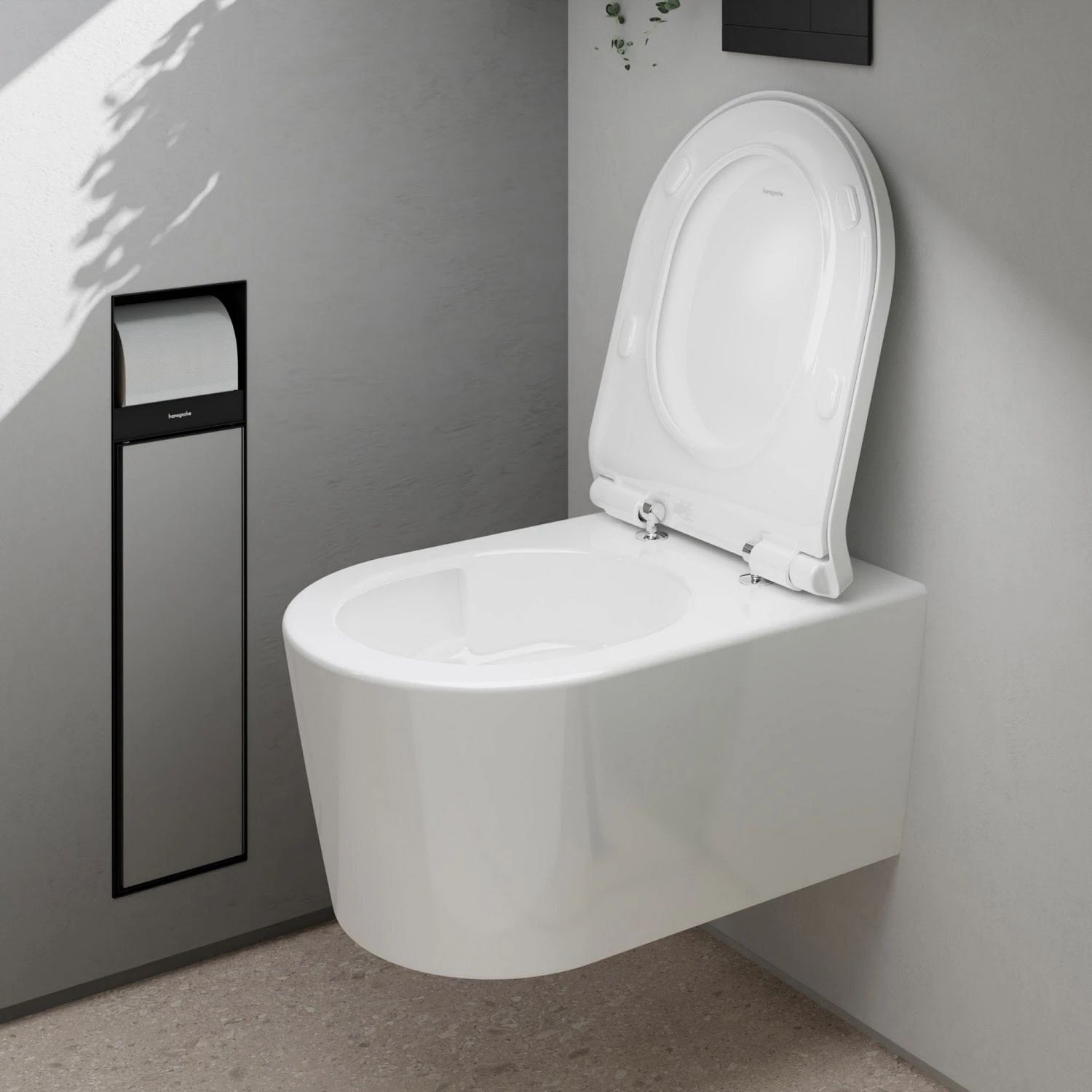 Hansgrohe EluPura S Wand WC 540 Spülrandlos, Mit AquaHelix Flush Und HygieneEffect 3 Hansgrohe EluPura S Wand WC 540 Spülrandlos, Mit AquaHelix Flush Und HygieneEffect – Bild 3