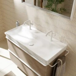 Hansgrohe Xelu Q Waschbecken 100 X 48 Cm Ungeschliffen, Mit 2x 1 Hahnloch 17 Hansgrohe Xelu Q Waschbecken 100 X 48 Cm Ungeschliffen, Mit 2x 1 Hahnloch -Hansgrohe Verkaufsgeschäft hansgrohe badkeramik xelu q waschbecken 100 12107946