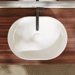 Hansgrohe Xuniva U Aufsatzwaschtisch 55 X 40 Cm, Mit SmartClean -Hansgrohe Verkaufsgeschäft hansgrohe badkeramik xuniva aufsatzwaschtisch 55 40 12115674