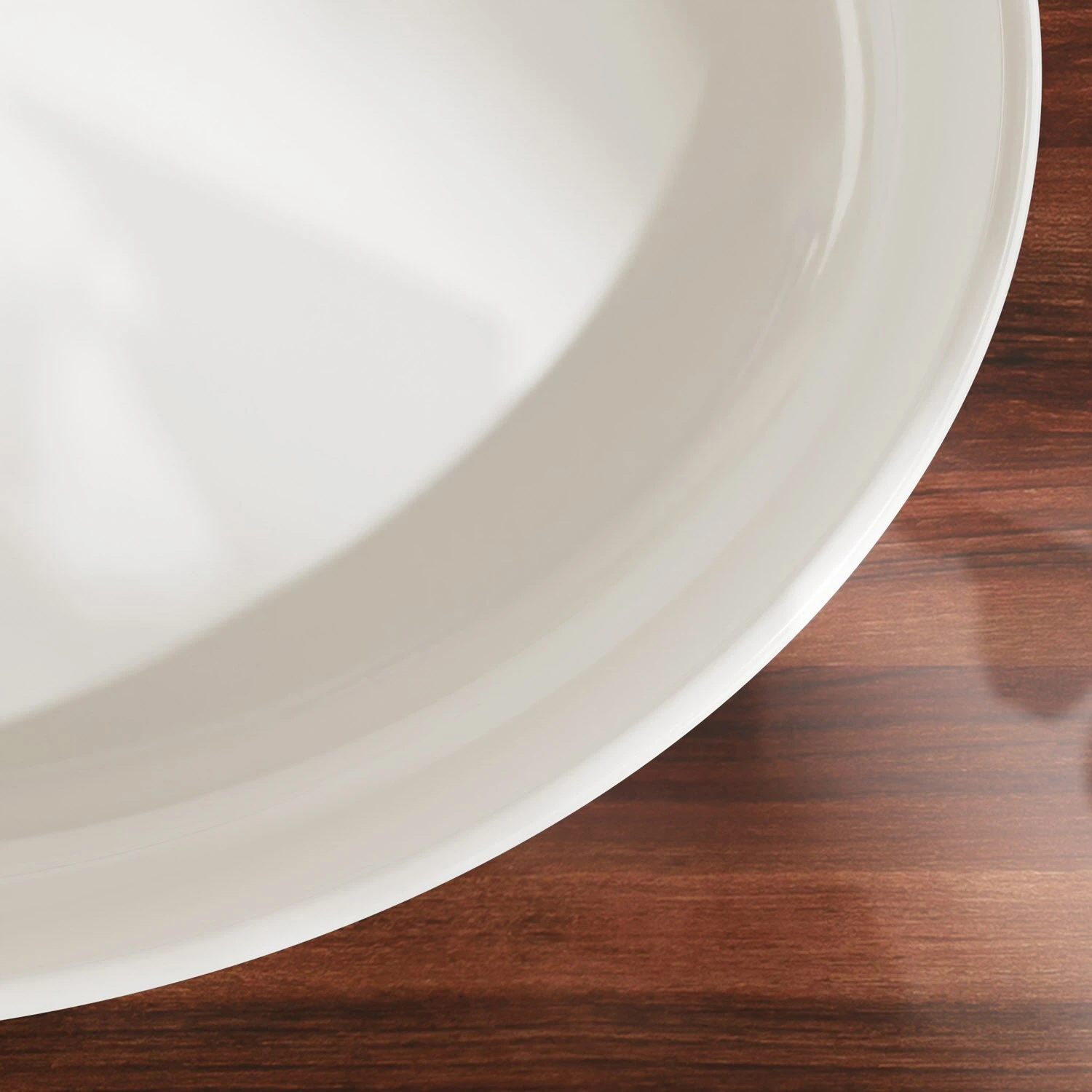 Hansgrohe Xuniva D Aufsatzwaschtisch Oval 60 X 45 Cm, Mit 1 Hahnloch Und Überlauf, Mit SmartClean 3 Hansgrohe Xuniva D Aufsatzwaschtisch Oval 60 X 45 Cm, Mit 1 Hahnloch Und Überlauf, Mit SmartClean – Bild 3