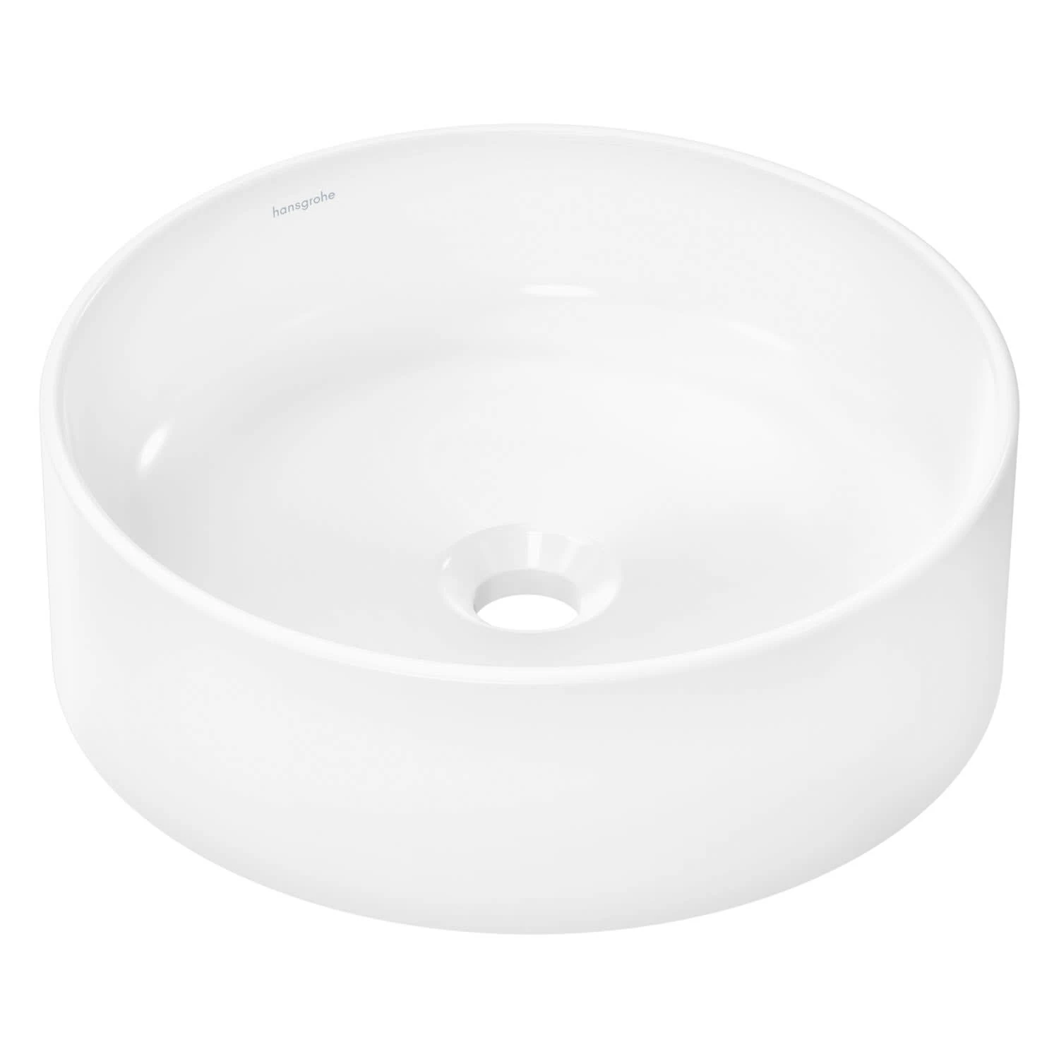 Hansgrohe Xuniva S Aufsatzwaschtisch Rund Ø 40 Cm, Mit SmartClean 1 Hansgrohe Xuniva S Aufsatzwaschtisch Rund Ø 40 Cm, Mit SmartClean