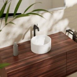 Hansgrohe Xuniva S Aufsatzwaschtisch Rund Ø 30 Cm -Hansgrohe Verkaufsgeschäft hansgrohe badkeramik xuniva aufsatzwaschtisch rund dm 12115608