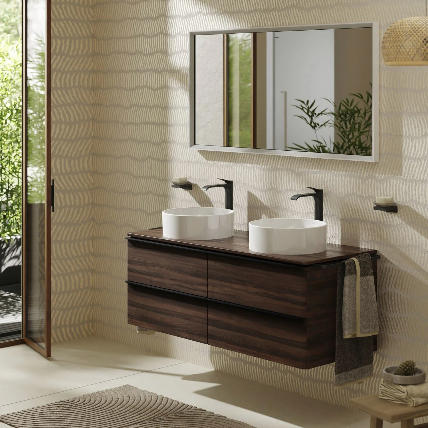 Hansgrohe Xuniva S Aufsatzwaschtisch Rund Ø 40 Cm, Mit SmartClean 10 Hansgrohe Xuniva S Aufsatzwaschtisch Rund Ø 40 Cm, Mit SmartClean – Bild 10