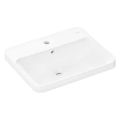 Hansgrohe Xuniva Q Einbauwaschtisch 55 X 45 Cm, Mit 1 Hahnloch Und Überlauf