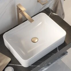 Hansgrohe Xuniva Q Aufsatzwaschtisch 55 X 40 Cm, Mit SmartClean -Hansgrohe Verkaufsgeschäft hansgrohe badkeramik xuniva q aufsatzwaschtisch 55 12115848