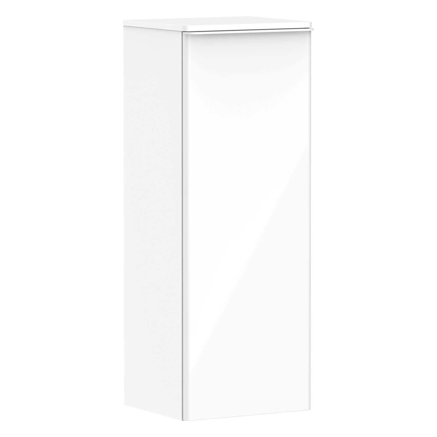 Hansgrohe Xelu Q Halbhochschrank 40 X 106,5 Cm, 1 Tür Mit Anschlag Links, Griff Mattweiß 1 Hansgrohe Xelu Q Halbhochschrank 40 X 106,5 Cm, 1 Tür Mit Anschlag Links, Griff Mattweiß