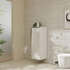 Hansgrohe Xelu Q Halbhochschrank 40 X 106,5 Cm, 1 Tür Mit Anschlag Links, Griff Mattschwarz 6 Hansgrohe Xelu Q Halbhochschrank 40 X 106,5 Cm, 1 Tür Mit Anschlag Links, Griff Mattschwarz -Hansgrohe Verkaufsgeschäft hansgrohe badmoebel xelo q hochschraenke xelu 12126017