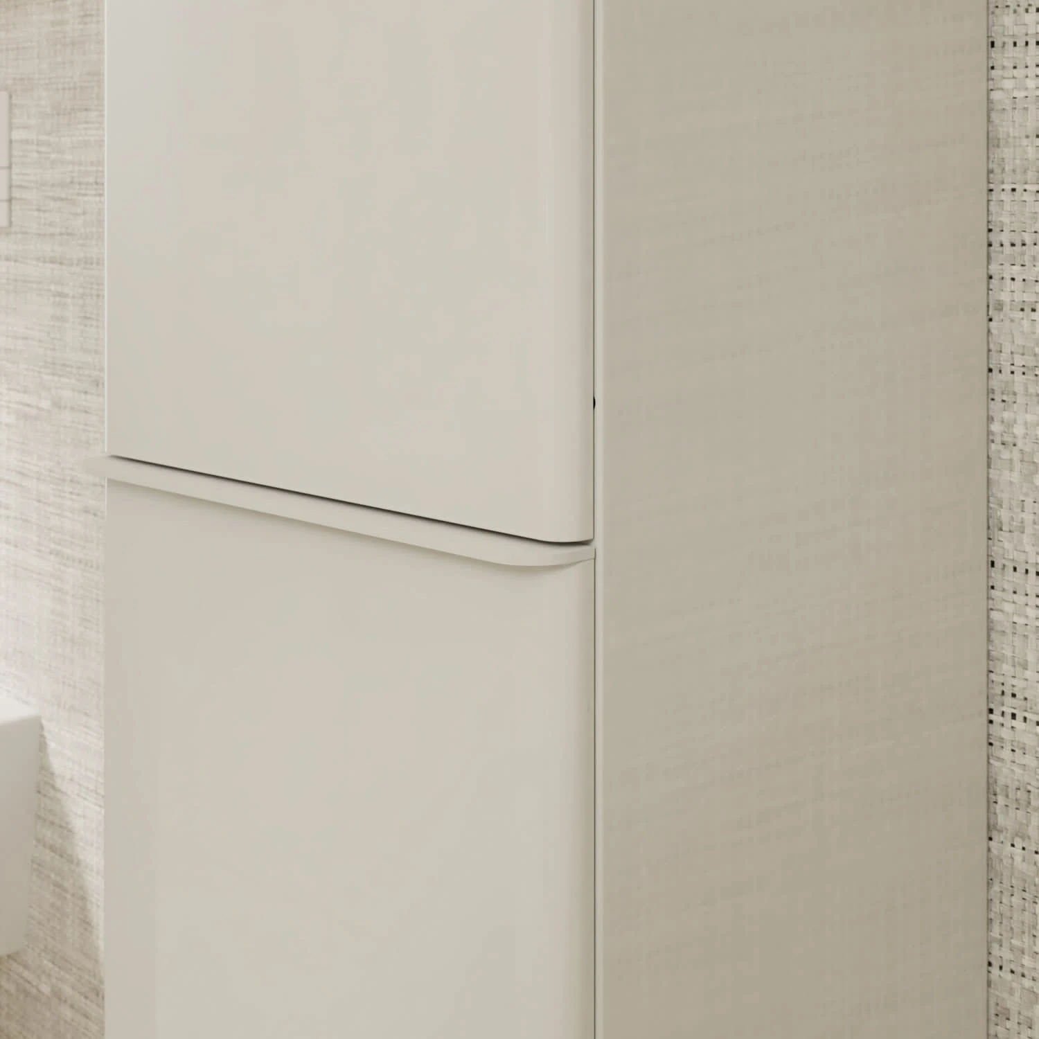 Hansgrohe Xelu Q Hochschrank 40 X 165 Cm, 2 Türen Mit Anschlag Links, Griff Mattweiß 2 Hansgrohe Xelu Q Hochschrank 40 X 165 Cm, 2 Türen Mit Anschlag Links, Griff Mattweiß – Bild 2