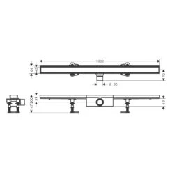 Hansgrohe RainDrain Compact Komplettset Duschrinne 100 Cm Befliesbar Für Standardinstallation 8 Hansgrohe RainDrain Compact Komplettset Duschrinne 100 Cm Befliesbar Für Standardinstallation -Hansgrohe Verkaufsgeschäft hansgrohe raindrain duschrinnen compact komplettset 100 11042908
