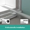 Hansgrohe RainDrain Compact Komplettset Duschrinne 70 Cm Für Standardinstallation