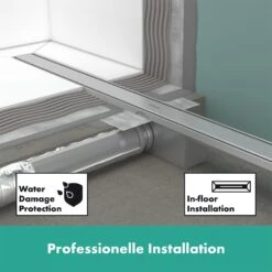 Hansgrohe RainDrain Compact Komplettset Duschrinne 70 Cm Für Standardinstallation
