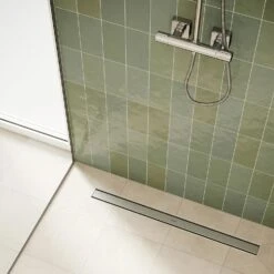 Hansgrohe RainDrain Compact Komplettset Duschrinne 80 Cm Für Flache Installation -Hansgrohe Verkaufsgeschäft hansgrohe raindrain duschrinnen compact komplettset 80 11043073
