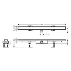 Hansgrohe RainDrain Compact Komplettset Duschrinne 90 Cm Befliesbar Für Flache Installation 8 Hansgrohe RainDrain Compact Komplettset Duschrinne 90 Cm Befliesbar Für Flache Installation -Hansgrohe Verkaufsgeschäft hansgrohe raindrain duschrinnen compact komplettset 90 11042866
