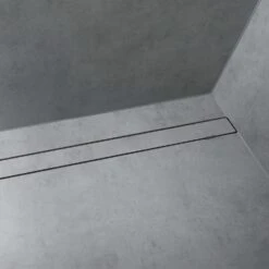 Hansgrohe RainDrain Rock Fertigset Duschrinne 100 Cm, Kürzbar Und Befliesbar -Hansgrohe Verkaufsgeschäft hansgrohe raindrain duschrinnen rock fertigset 100 8731967