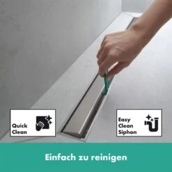 Hansgrohe RainDrain Allround Komplettset Duschrinne 100 Cm Für Standard-/flache Installation