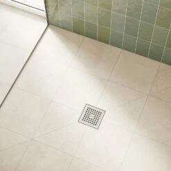 Hansgrohe RainDrain Point Komplettset Punktablauf 10/10 Cm -Hansgrohe Verkaufsgeschäft hansgrohe raindrain duschrinnen und punktablaeufe point 11043100