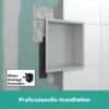 Hansgrohe XtraStoris Original Wandnischen-Einbaubox Mit Rahmen 30 X 7 X 30 Cm