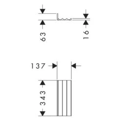 Hansgrohe IntraStoris Schubkasteninneinteilung Set 340 Für Waschtischschrank 48 Cm Breit -Hansgrohe Verkaufsgeschäft hansgrohe zubehoer badmoebel intrastoris schubkasteninneinteilung set 12123305