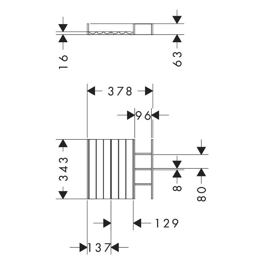 Hansgrohe IntraStoris Schubkasteninneinteilung Set 340 Für Waschtischschrank 78 Cm Und 156 Cm Breit 3 Hansgrohe IntraStoris Schubkasteninneinteilung Set 340 Für Waschtischschrank 78 Cm Und 156 Cm Breit – Bild 3