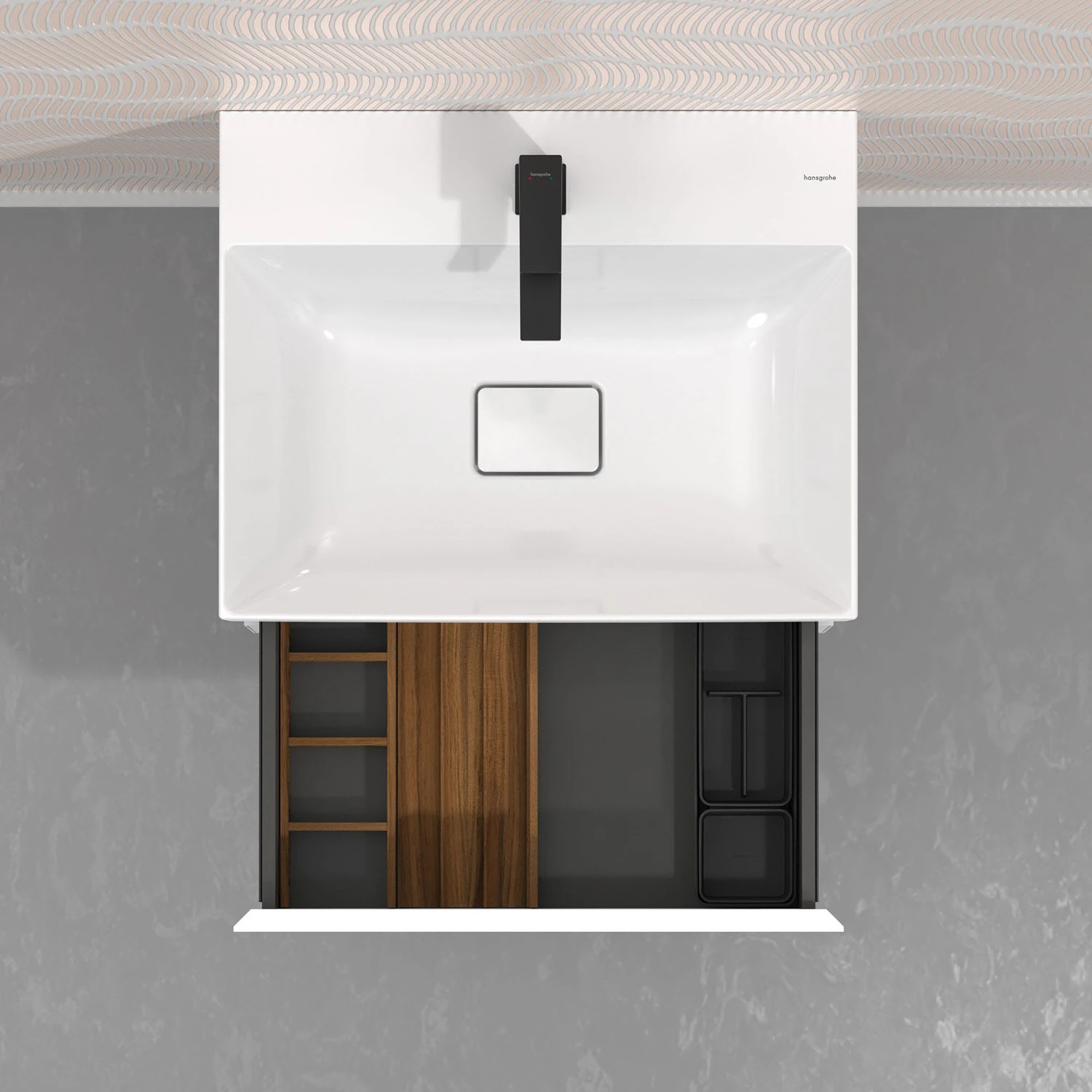 Hansgrohe IntraStoris Schubkasteninneneinteilung Set 320 Für Waschtischunterschrank 58 Cm Und 137,5 Cm Breit 1 Hansgrohe IntraStoris Schubkasteninneneinteilung Set 320 Für Waschtischunterschrank 58 Cm Und 137,5 Cm Breit