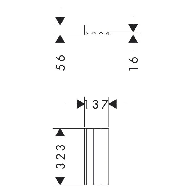 Hansgrohe IntraStoris Schubkasteninneneinteilung Set 320 Für Waschtischunterschrank 48 Cm Breit 2 Hansgrohe IntraStoris Schubkasteninneneinteilung Set 320 Für Waschtischunterschrank 48 Cm Breit – Bild 2
