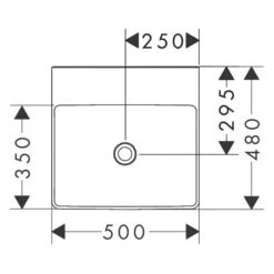 Hansgrohe Xelu Q Handwaschbecken 50 X 48 Cm Ungeschliffen, Ohne Hahnloch 8 Hansgrohe Xelu Q Handwaschbecken 50 X 48 Cm Ungeschliffen, Ohne Hahnloch -Hansgrohe Verkaufsgeschäft marken hansgrohe 12108933